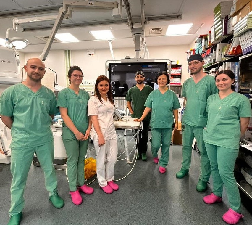 echipa mixta de neurochirurgie clujana si neuroradiologie interventionala sibiana