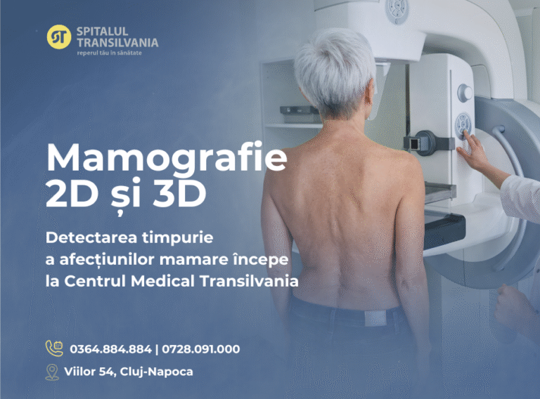 Mamografie 2D și 3D la Spitalul Transilvania - Investigații Esențiale pentru Sănătatea Sânilor
