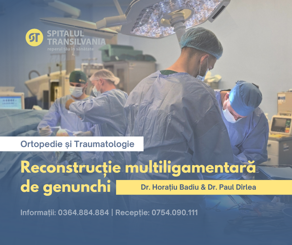 reconstrucție multiligamentară genunchi