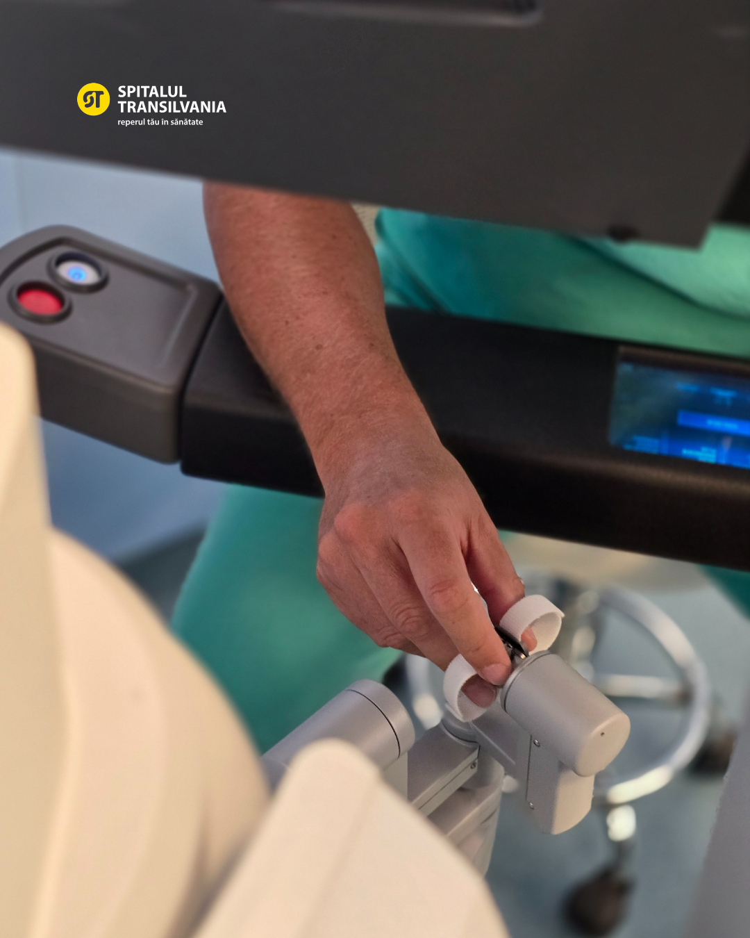 Bilanțul primei săptămâni de chirurgie robotică la Spitalul Transilvania 11 chirurgie robotică urologie sistemul davinci