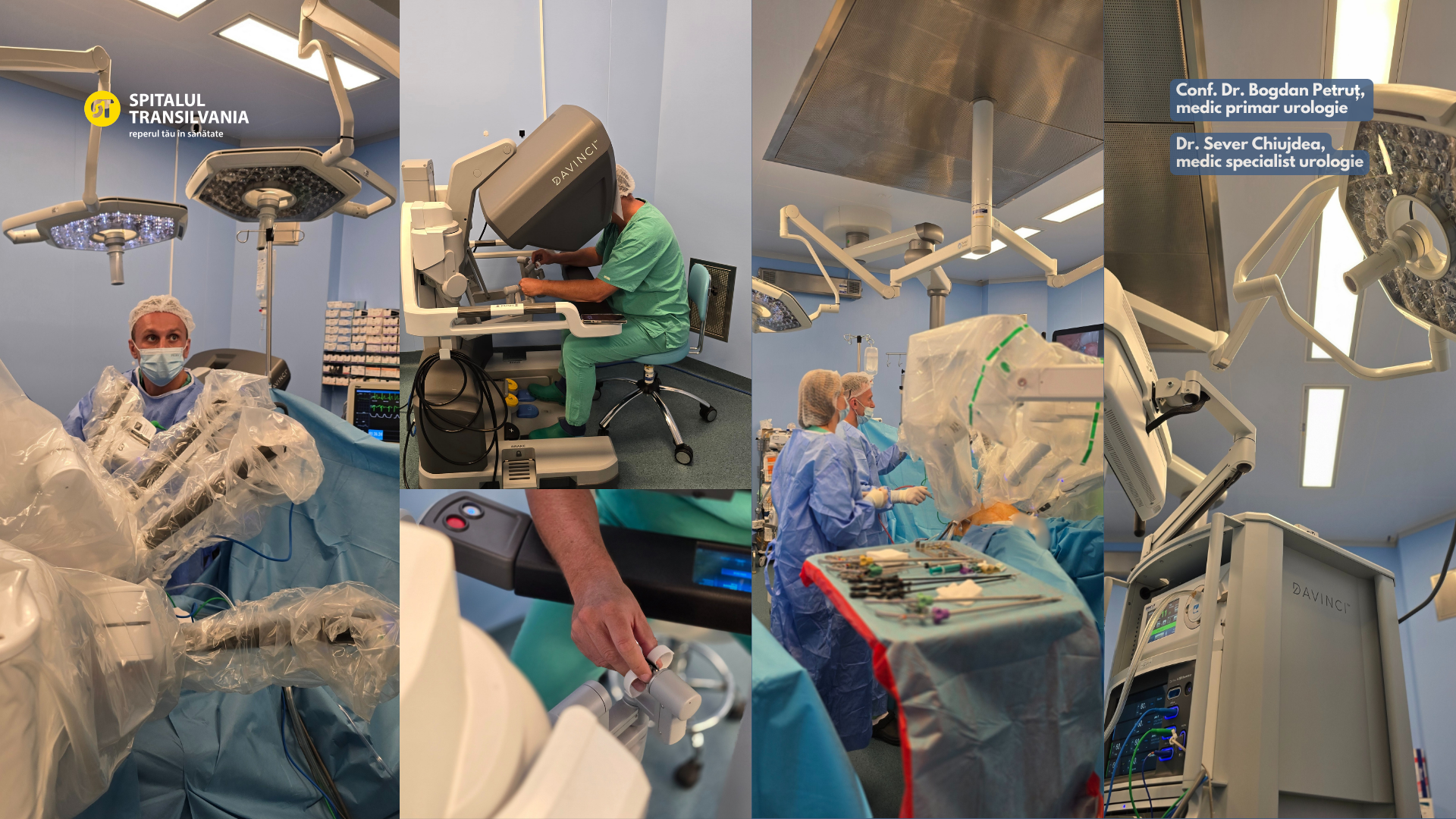 chirurgie robotică urolgie davinci
