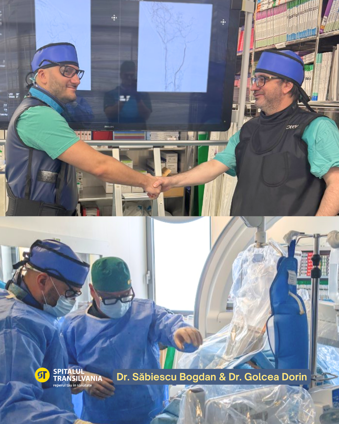 Dr. Golcea Dorin și Dr. Săbiescu Bogdan