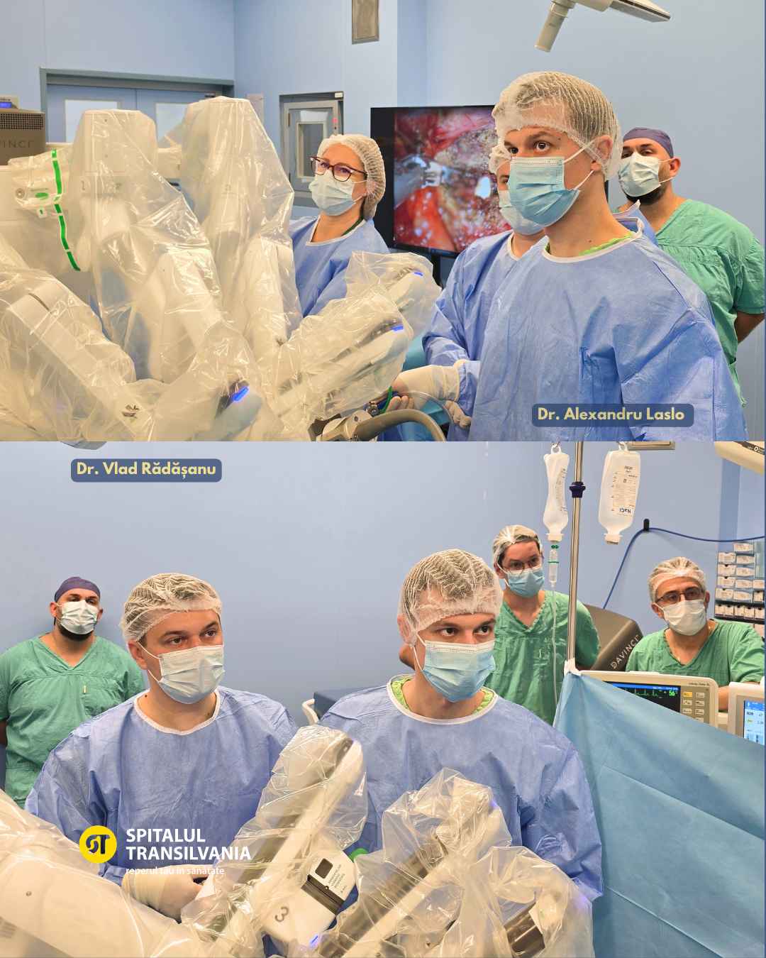 Chirurgia robotică și tehnica HoLEP – formare și mentorat la Spitalul Transilvania 2 mentorat și formare chirurgie robotică și holop