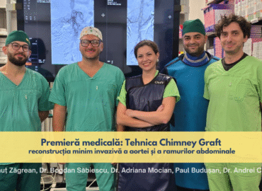 tehnica Chimney Graft reconstrucția minim invazivă a aortei și a ramurilor abdominale