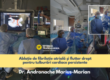 ablație-fibrilatie-atriala-spitalul-transilvania.jpg fibrilație atrială persistentă ablații complexe 3D cardiologie intervențională ritm sinusal stabil tratament antiaritmic