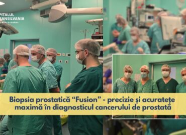 Biopsia prostatică “Fusion” - precizie și acuratețe maximă în diagnosticul cancerului de prostată Biopsia prostatică “Fusion” - precizie și acuratețe maximă în diagnosticul cancerului de prostată