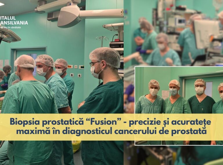 Biopsia prostatică “Fusion” - precizie și acuratețe maximă în diagnosticul cancerului de prostată Biopsia prostatică “Fusion” - precizie și acuratețe maximă în diagnosticul cancerului de prostată