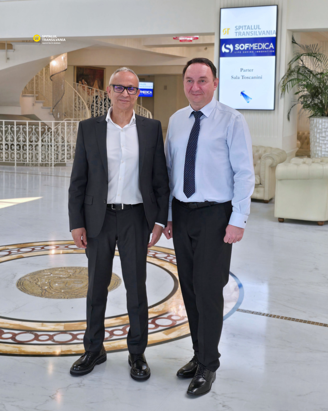 Dr. Arf Khaled și Conf. Dr. Petruț Bogdan