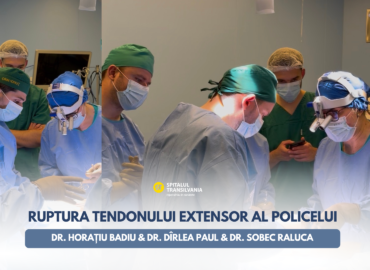 Ruptura tendonului policelui după fractura de radius Reconstrucția tendonului extensor al policelui după osteosinteza fracturii de radius distal