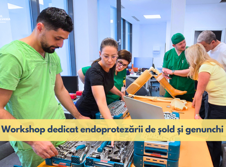 Workshop dedicat endoprotezării de șold și genunchi